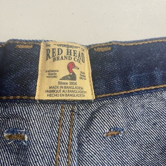 REDHEAD Men’s Relaxed Fit Jeans Size 38/34 Blue New With Tags‎ - Picture 5 of 12